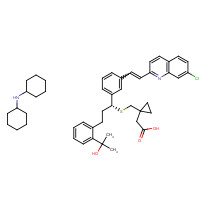 577953-88-9 Montelukast Dicyclohexylamine Salt chemical structure