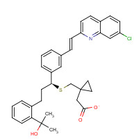 190078-45-6 ent-Montelukast Sodium Salt chemical structure