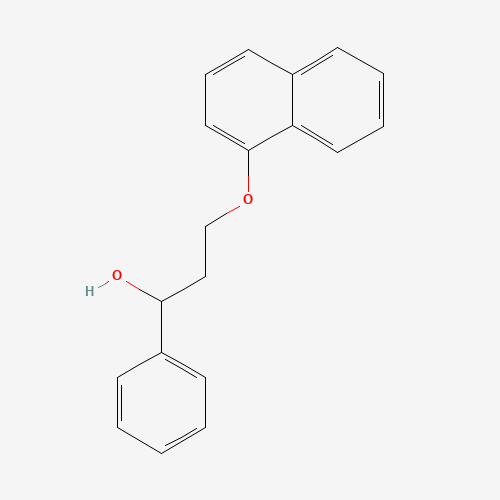 908291-72-5 3-(1-Naphthalenyloxy)-1-phenyl-1-propanol chemical structure