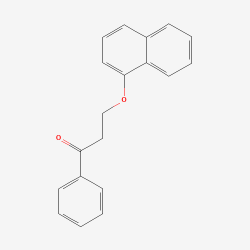 41198-42-9 3-(1-Naphthalenyloxy)propiophenone chemical structure