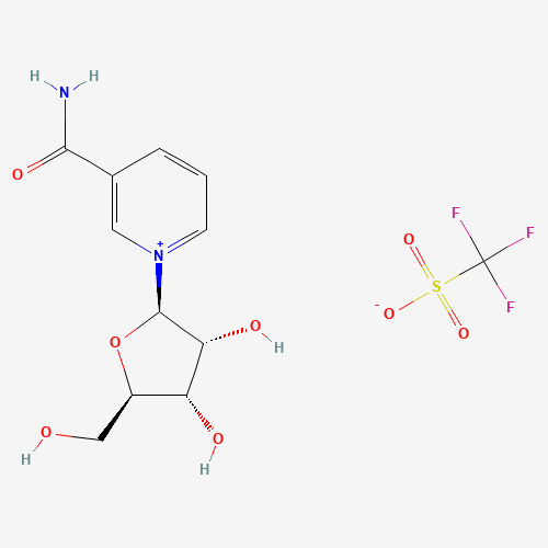 445489-49-6 Nicotinamide Riboside Triflate, a/b mixture chemical structure