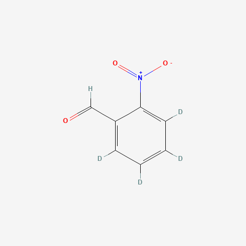 1020718-69-7 2-Nitrobenzaldehyde-d4 chemical structure