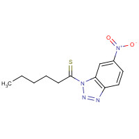 866251-89-0 1-(6-Nitrobenzotriazol-1-yl)hexane-1-thione chemical structure