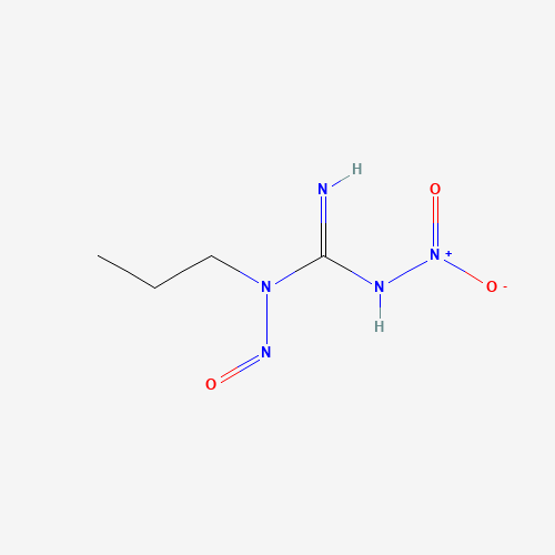 13010-07-6 N'-Nitro-N-nitroso-N-propylguanidine chemical structure