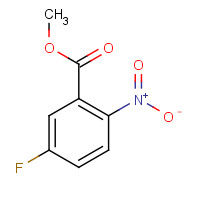 393-85-1 2-Nitro-5-fluorobenzoic Acid, Methyl Ester chemical structure