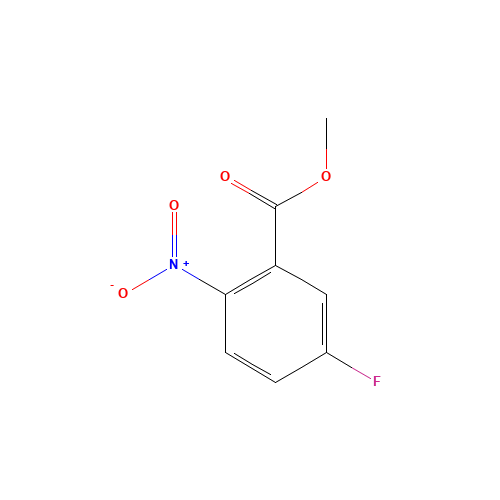 393-85-1 2-Nitro-5-fluorobenzoic Acid, Methyl Ester chemical structure