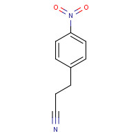 53563-09-0 4-Nitrohydrocinnamonitrile chemical structure