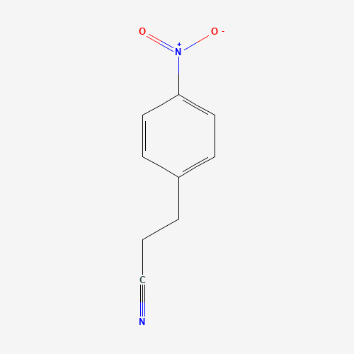 53563-09-0 4-Nitrohydrocinnamonitrile chemical structure