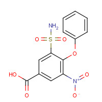 28328-53-2 3-Nitro-4-phenoxy-5-sulfamoylbenzoic Acid chemical structure
