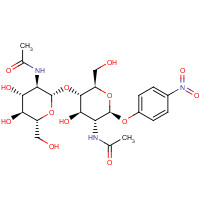 7284-16-4 4-Nitrophenyl N,N-Diacetyl-b-D-chitobioside chemical structure