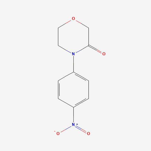 446292-04-2 4-(4-Nitrophenyl)-3-morpholinone chemical structure