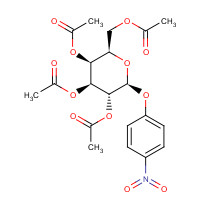 2872-66-4 p-Nitrophenyl 2,3,4,6-Tetra-O-acetyl-b-D-galactopyranoside chemical structure
