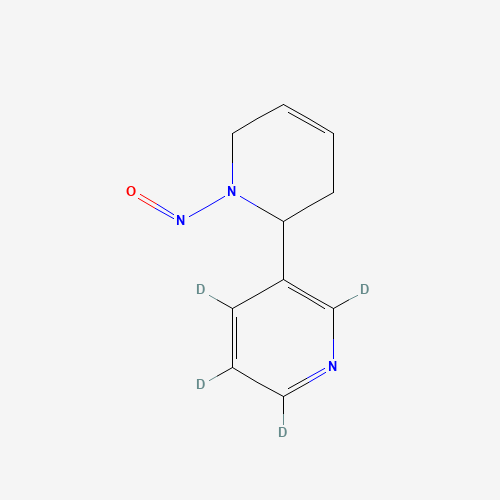 1020719-69-0 (R,S)-N-Nitroso Anatabine-2,4,5,6-d4 chemical structure