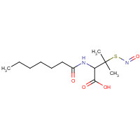 225234-00-4 S-Nitroso-N-heptanoyl-D,L-penicillamine chemical structure