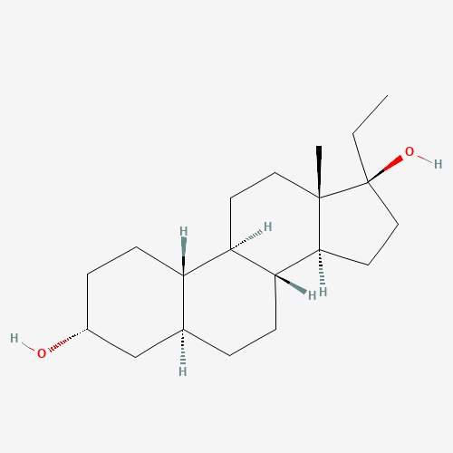 6961-15-5 (3a,5a,17a)-19-Norpregnane-3,17-diol chemical structure