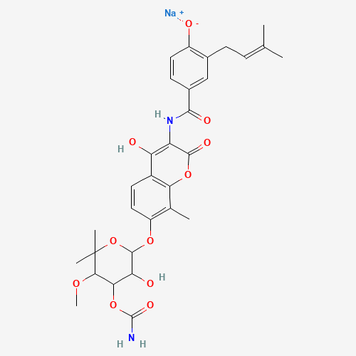 1476-53-5 Novobiocin Sodium Salt chemical structure