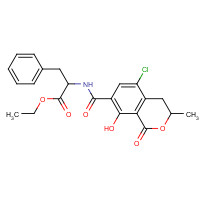4865-85-4 Ochratoxin C chemical structure