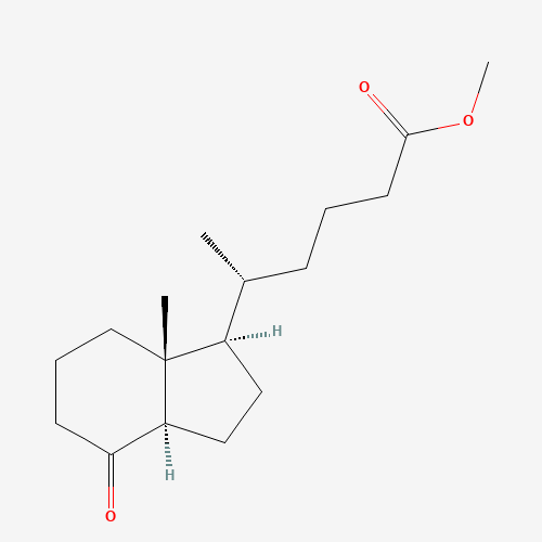 135359-41-0 [1R-[1a(R*),3ab,7aa]]-Octahydro-δ,7a-dimethyl-4-oxo-1H-indene-1-pentanoic Acid Methyl Ester chemical structure