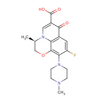 100986-86-5 (R)-Ofloxacin chemical structure