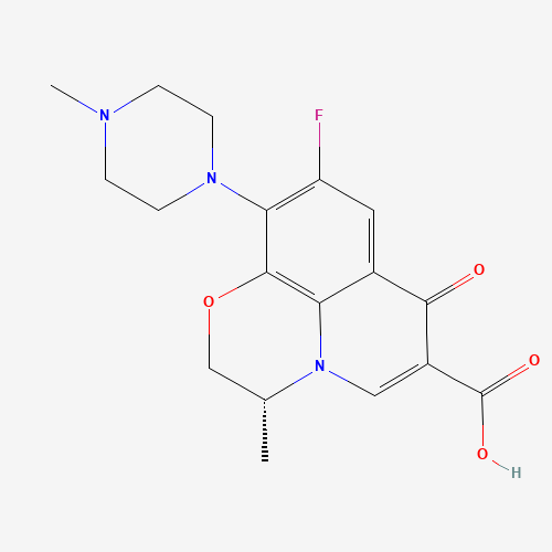 100986-86-5 (R)-Ofloxacin chemical structure