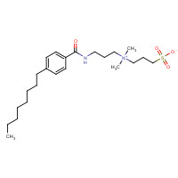 216667-49-1 4-Octylbenzoylamido-propyl-dimethylammoniosulfobetaine chemical structure