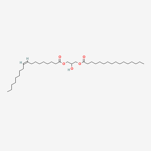 3343-30-4 rac 1-Oleoyl-3-palmitoylglycerol chemical structure