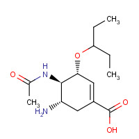 187227-45-8 Oseltamivir Acid chemical structure