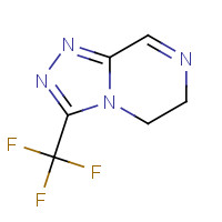 767340-03-4 (2Z)-4-Oxo-4-[3-(trifluoromethyl)-5,6-dihydro-[1,2,4]triazolo[4,3-a]pyrazin-7(8H)-yl]-1-(2,4,5-trifluorophenyl)but-2-en-2-amine chemical structure