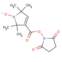37558-29-5 1-Oxyl-2,2,5,5-tetramethylpyrroline-3-carboxylate N-Hydroxysuccinimide Ester chemical structure