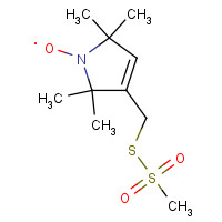81213-52-7 (1-Oxyl-2,2,5,5-tetramethyl-?3-pyrroline-3-methyl) Methanethiosulfonate chemical structure
