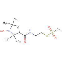 384342-59-0 (1-Oxyl-2,2,5,5-tetramethylpyrroline-3-yl)carbamidoethyl Methanethiosulfonate chemical structure