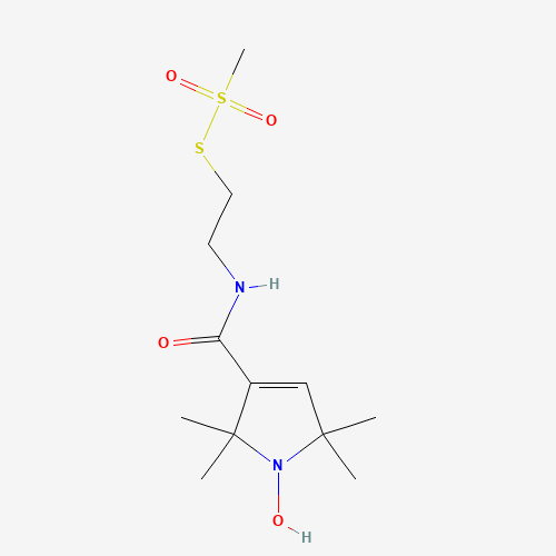 384342-59-0 (1-Oxyl-2,2,5,5-tetramethylpyrroline-3-yl)carbamidoethyl Methanethiosulfonate chemical structure
