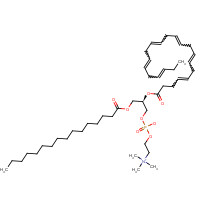 59403-54-2 Palmitoyldocosahexaenoyl Phosphatidylcholine chemical structure