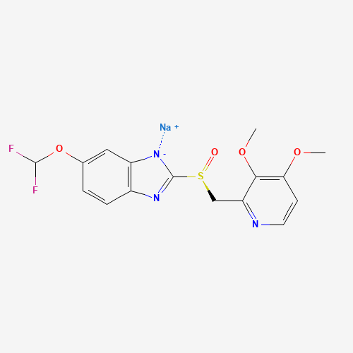 160488-53-9 (S)-(-)-Pantoprazole Sodium Salt chemical structure