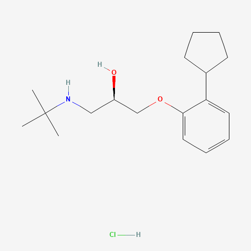 57130-27-5 (R)-Penbutolol Hydrochloride chemical structure