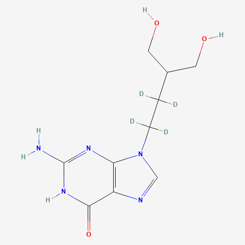 1020719-72-5 Penciclovir-d4 chemical structure