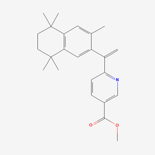 153559-44-5 6-[(3,5,5,8,8-Pentamethyl-5,6,7,8-tetrahydronaphthalen-2-yl)ethenyl] Nicotinic Acid Methyl Ester chemical structure