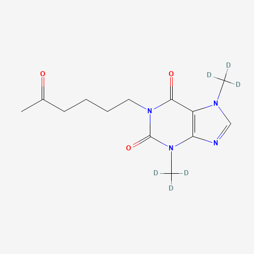 1185878-98-1 Pentoxifylline-d6 chemical structure
