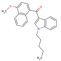 1346602-60-5 1-(Pentyl-d11)-3-(4-methoxynaphthoyl)indole chemical structure