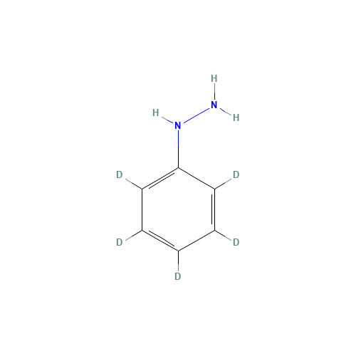 125687-18-5 Phenylhydrazine-d5 chemical structure