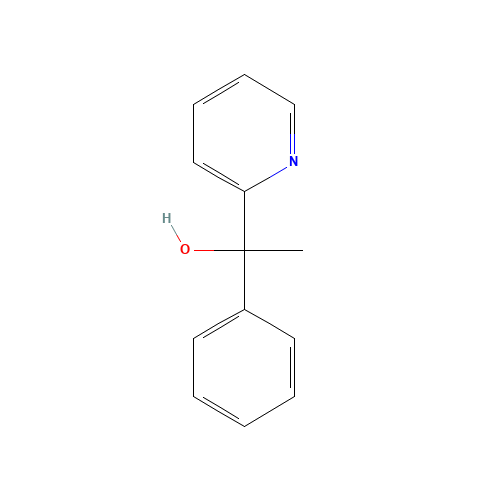 19490-92-7 1-Phenyl-1-(2-pyridyl)ethanol chemical structure