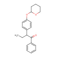 82413-31-8 1-Phenyl-2-[4-[(tetrahydro-2H-pyran-2-yl)oxy]phenyl]- chemical structure