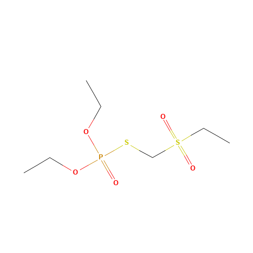 2588-06-9 Phorate Oxon Sulfone chemical structure
