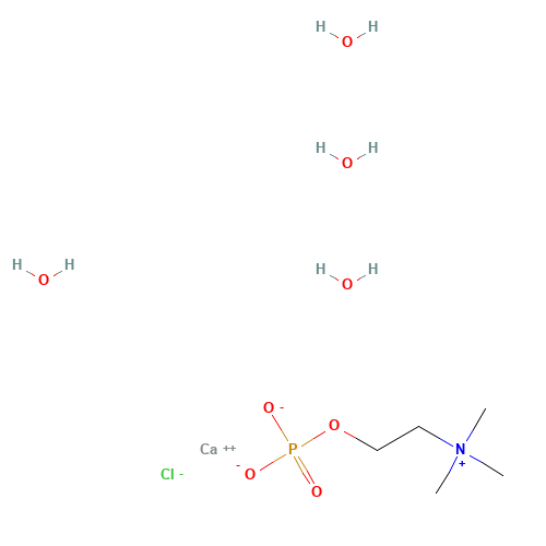 72556-74-2 Phosphocholine Chloride Calcium Salt Tetrahydrate chemical structure
