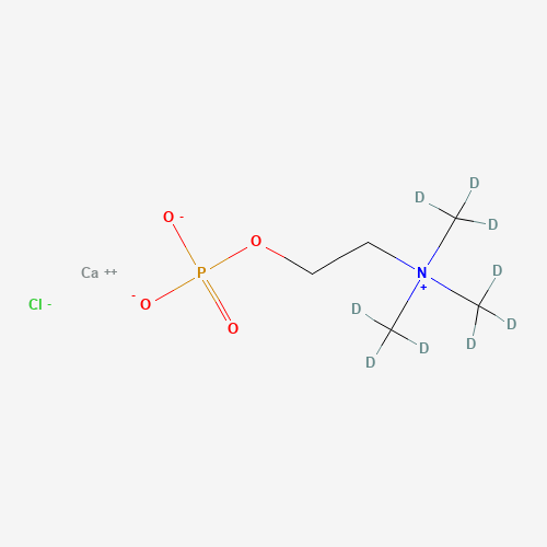 344299-43-0 Phosphocholine-d9 Chloride Calcium Salt chemical structure