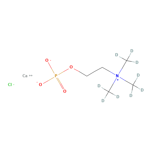 344299-43-0 Phosphocholine-d9 Chloride Calcium Salt chemical structure