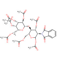 129647-37-6 2-Phthalimidolactosamine, Heptaacetate (Mixture of Isomers) chemical structure