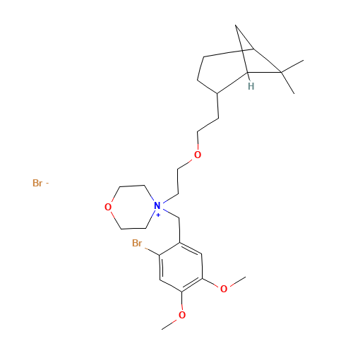 53251-94-8 Pinaverium Bromide chemical structure