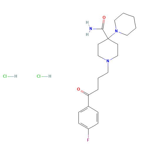 2448-68-2 Pipamperone Dihydrochloride chemical structure