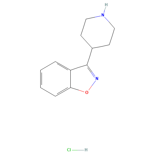 84163-22-4 3-(4-Piperidinyl)-1,2-benzisoxazole Hydrochloride chemical structure
